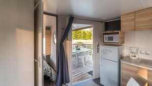 Mobil-home SIMPLY O'HARA 2 chambres + Terrasse intégrée + TV (27m²/2014)