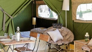Bungalow tent  Victoria (2 rooms, maximum 5 persons)