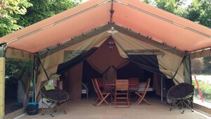 Bungalow tent  Victoria (2 rooms, maximum 5 persons)