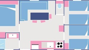 Cottage Séquanie - 32m² - 3 slaapkamers voor de grote families