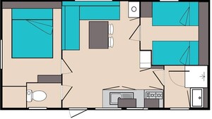 Mobile home O'hara 734 - 2 bedrooms