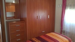 Mobilheim P2 Schlafzimmer (ohne Bettwäsche und Handtücher)