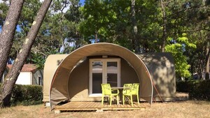 Zelt Lodge Coco Sweet 2sz - ohne Sanitäranlagen | INSOLITE - 16m² überdachte Terrasse - ohne TV
