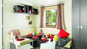 Mobil-home Confort TV 3ch | CONFORT - 30m² - terrasse couverte - TV - plancha