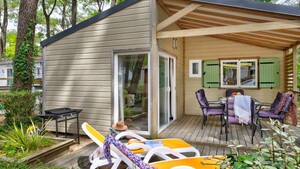 Cottage Prestige 3ch | PREMIUM - 32 à 40m² terrasse couverte - TV - LV - MENAGE* - PACK FLOWER*
