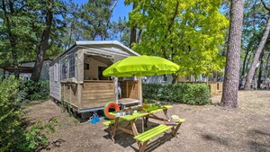 Cabane Nature 2ch - sans sanitaires | INSOLITE - 19m² terrasse couverte - sans TV