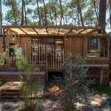 Premium Lodge met jacuzzi voor 4 personen