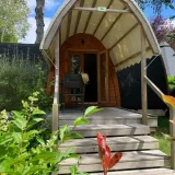 Pod - 1 tweepersoonsbed - met toilet en badkamer