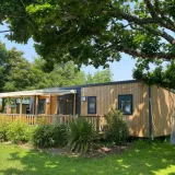 KOMFORT Cottage: 3 Schlafzimmer / 2 Badezimmer + Überdachte Terrasse + Fernseher (36 m² / 2022)