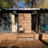 Chalet Studio Standard 10m² - Douche et WC commun + Terrasse couverte
