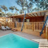 Chalet PREMIUM -  Zwembad 4/5P
