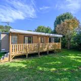 Mobil-home Premium 40m² - 3 Slaapkamers - Overdekt terras - TV - Lakens & Handdoeken