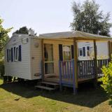 Comfort stacaravan 34m² - 3 slaapkamers - Overdekt terras 18m² - TV - Afwasmachine