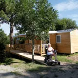 Mobilhome Confort PMR 29m² - 2 habitaciones - Terraza cubierta - TV