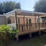 Mobil-home Confort 32m² - 3 chambres - Terrasse couverte - TV - lave-vaisselle