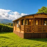 Chalet de madera «Noe» con aire acondicionado