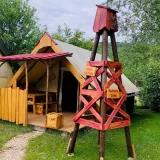 Lodge de l'Orpailleur - 15 m² - 2 slaapkamers - zonder sanitair, een sfeer van het Wilde Westen!