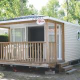 Mobile-home 2 bedrooms + TV