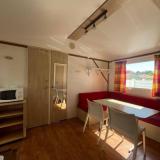 Stacaravan Standard 26m² 2 slaapkamers + terras (landzijde)