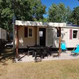 Stacaravan Standard 3 slaapkamers + terras (strandkant)