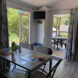 Stacaravan Standard 3 slaapkamers + terras (strandkant)