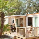 Comfort Stacaravan 32m² 3 kamers + halfoverdekt terras (strandzijde)