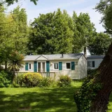 Stacaravan Standard 20m² (1 slaapkamer) + terras + TV