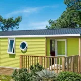Mobilheim Côté Confort 25m² (2 Zimmer) + TV + Integrierte Terrasse + BBQ - Anreise Sonntag