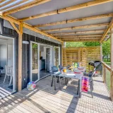 Homeflower Premium - 29 m² - 2 slaapkamers + overdekt terras van 21 m² + AIRCONDITIONING + TV
