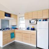 Stacaravan Confort 30m² (2 slaapkamers) + terras + TV