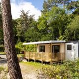 Stacaravan Premium 40m² (2 slaapkamers) + terras + TV