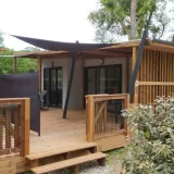 Chalet Badiane Premium + 35m² (2ch - 4/6 pers) + Terrasse 19m² + LV + TV + 2SDB + Clim