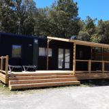Mobil-home 35m² Premium + (3ch-6/7pers) + Terrasse + LV + TV + Clim