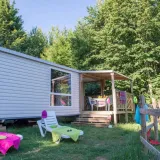 Stacaravan Prestige met airconditioning 2 slaapkamers + TV