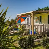 Stacaravan comfort 2 slaapkamers + TV