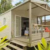 Stacaravan comfort 2 slaapkamers + TV