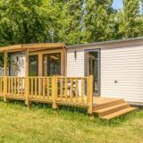 Stacaravan Premium Manureva 2 slaapkamers + TV 2 badkamers