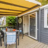 Stacaravan Comfort met airconditioning 3 slaapkamers + TV