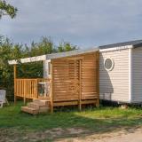 Stacaravan Comfort met airconditioning 2 slaapkamers + TV