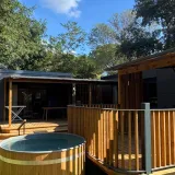 Mobil-home double Riala avec bain nordique (Gamme Exclusive) - D -