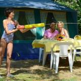 3-slaapkamer Navajo tent zonder sanitair (max. 4 volwassenen + 2 kinderen)