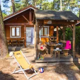 Houten Chalet 6P