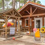 Houten chalet voor 4/5 personen