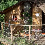 Boomhutten ( droog toilet, zonder douche)