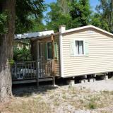 Stacaravan Standard  18m² (1 kamer) + schaduwrijk terras