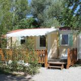 Stacaravan Standard 29m² (2 kamers) + overdekt terras