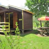 Cabanon Standard Jaune 12m² 1 kamer + Terras 3m² - zonder sanitair + loggia 3m²