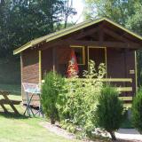 Cabanon Standard Vert 10m² + Terras 3m² - zonder sanitair + loggia 3m²