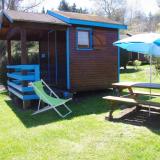 Cabanon Standard Bleu 8m² + Terras 3m² - zonder sanitair + loggia 3m²
