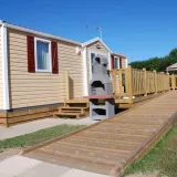 Mobilheim Confort 32m² (2 zimmer) + terrasse + Grill - behindertengerecht